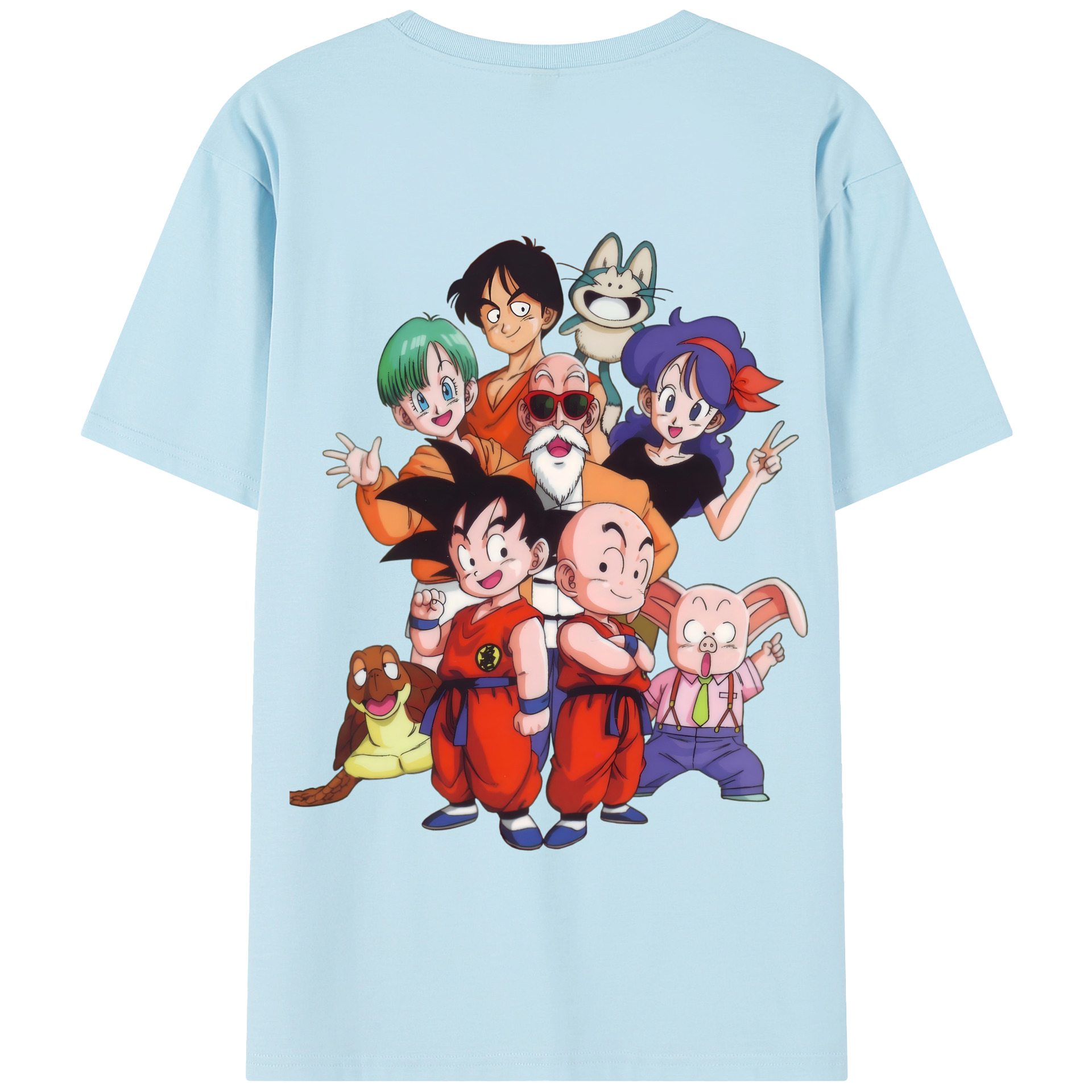 （画像用） ドラゴンボール DRAGON BALL 綿100％半袖Tシャツ（背面プリント）
